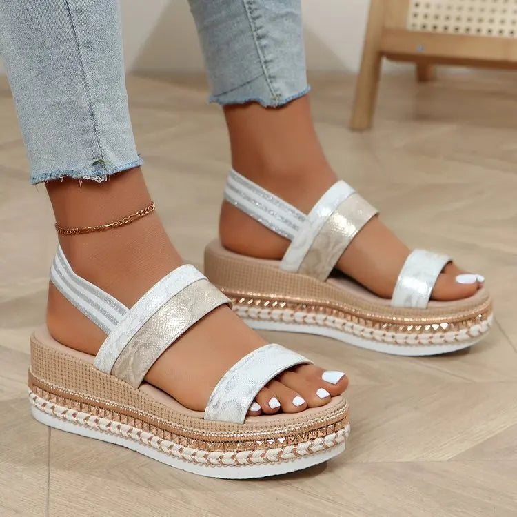 Sandalias Calma Dorada - Florea™