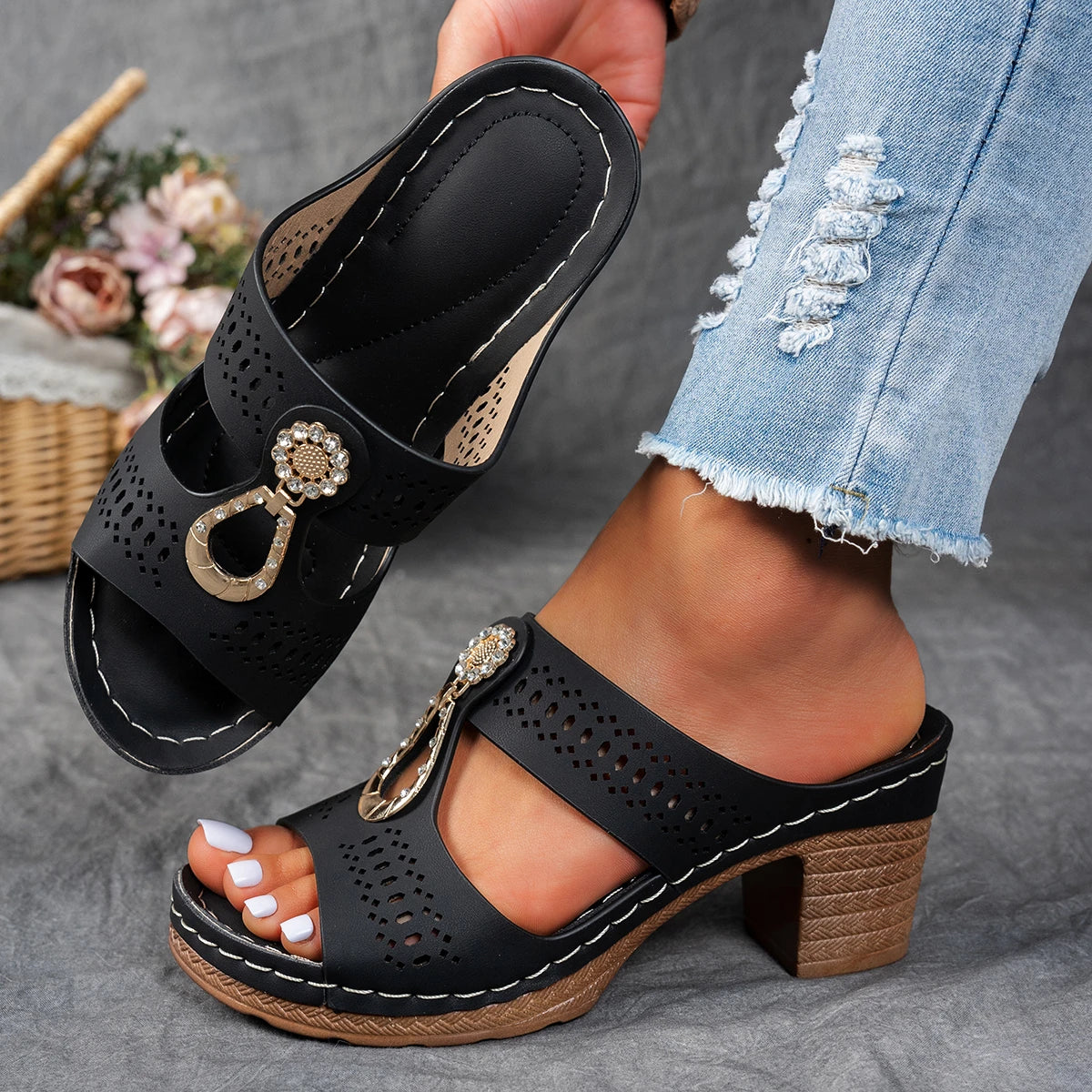 Sandalias Cielo Claro - Florea™