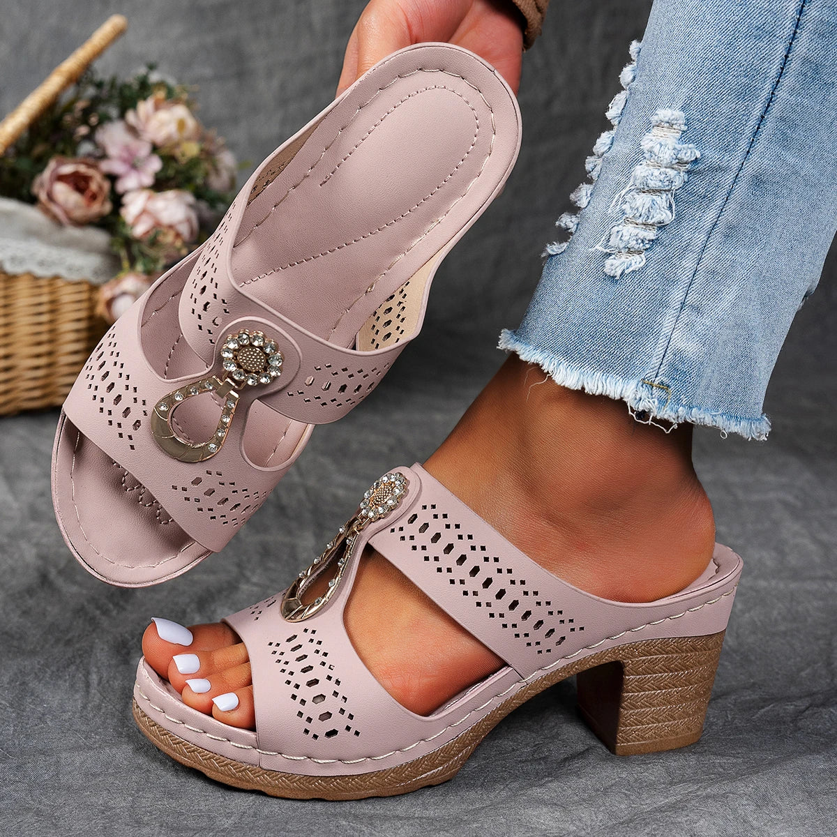 Sandalias Cielo Claro - Florea™