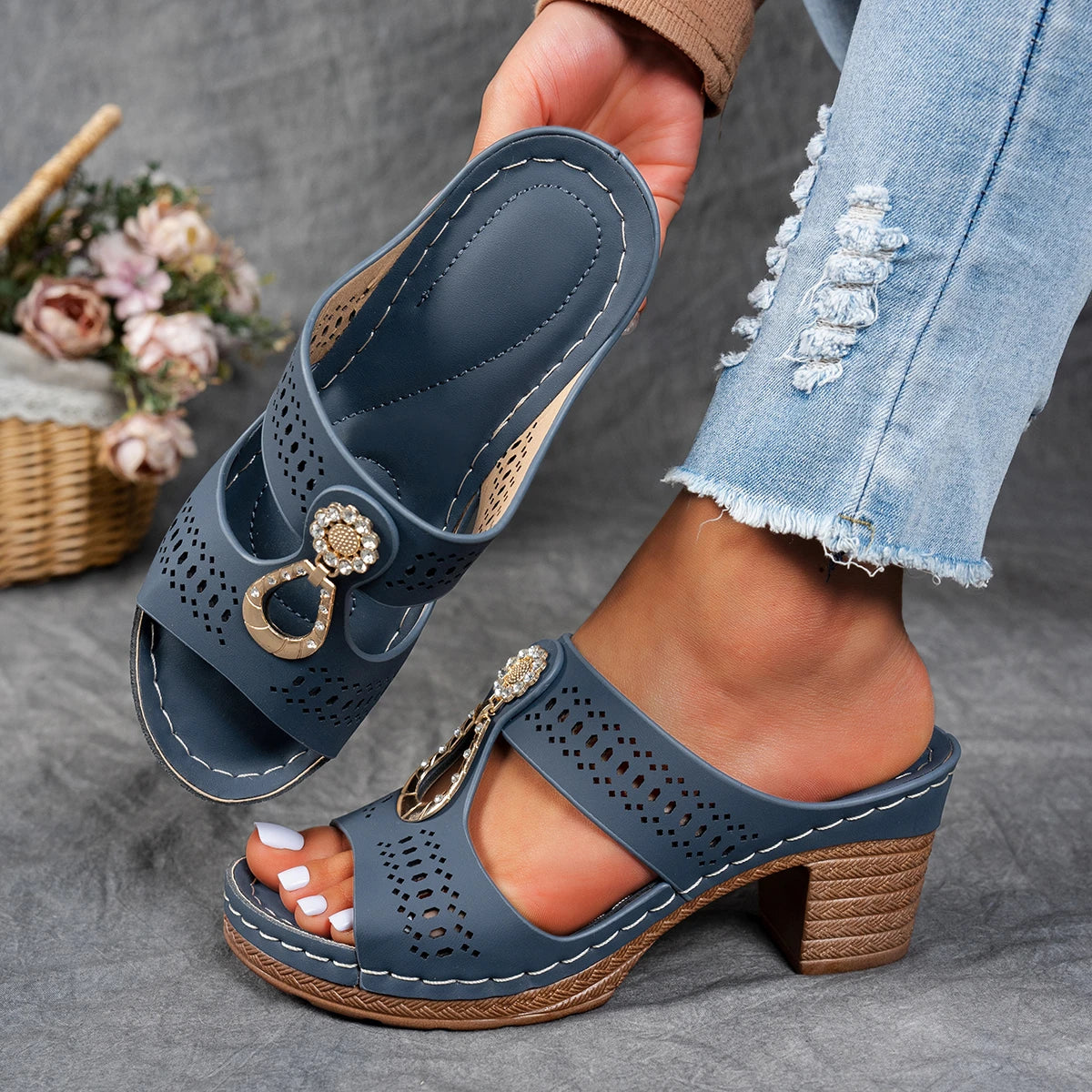 Sandalias Cielo Claro - Florea™