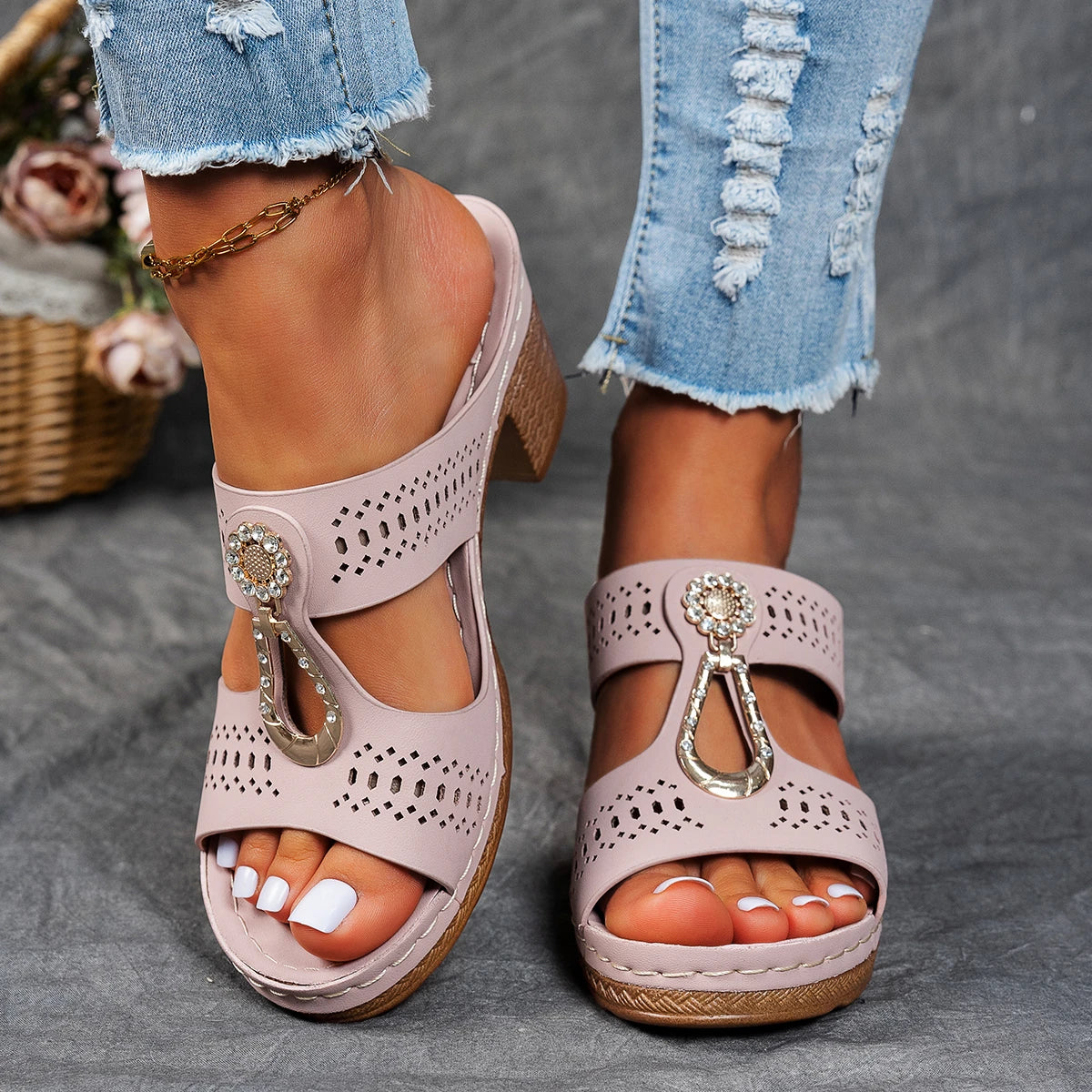 Sandalias Cielo Claro - Florea™