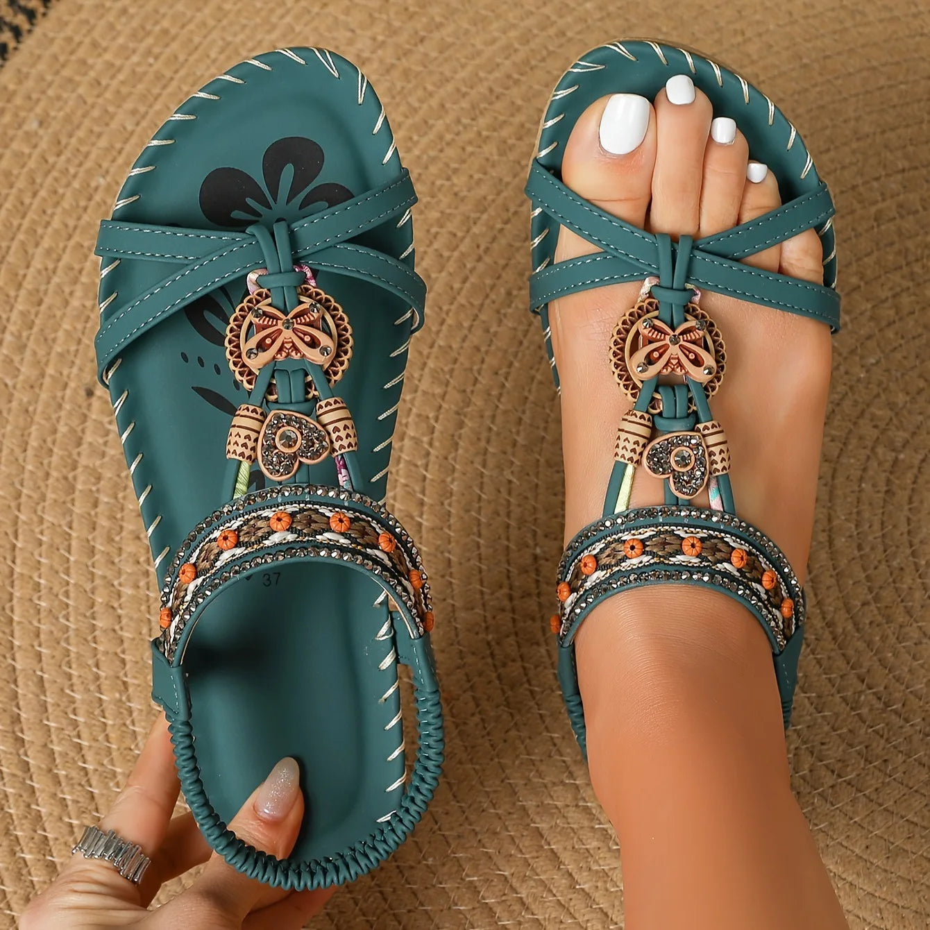 Sandalias Costa Natural - Florea™